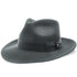 Imperial - Walrus Hats White Center Dent Wool Felt Fedora Hat